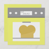 Bun in the Oven 招待状 (正面/裏面)