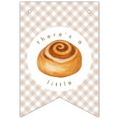 Bun In The Oven Baby Shower  バンティングフラッグ (第1の旗)