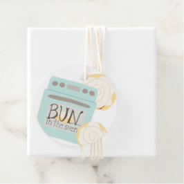 Bun in the Oven Baby Shower フェイバータグ