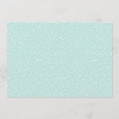 Bun in the Oven Baby Shower 招待状 (裏面)