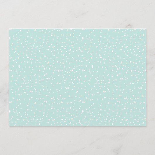 Bun in the Oven Baby Shower 招待状 (裏面)