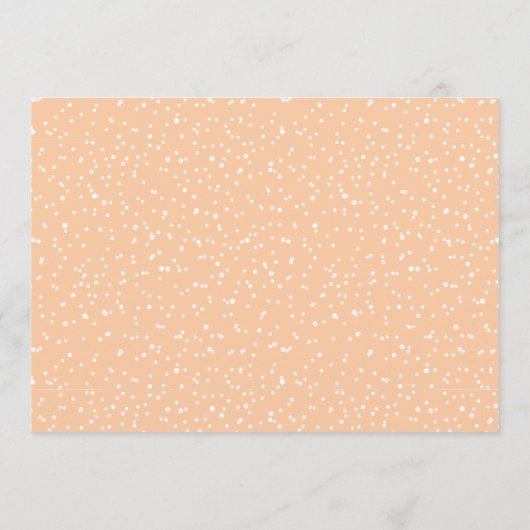 Bun in the Oven Baby Shower 招待状 (裏面)