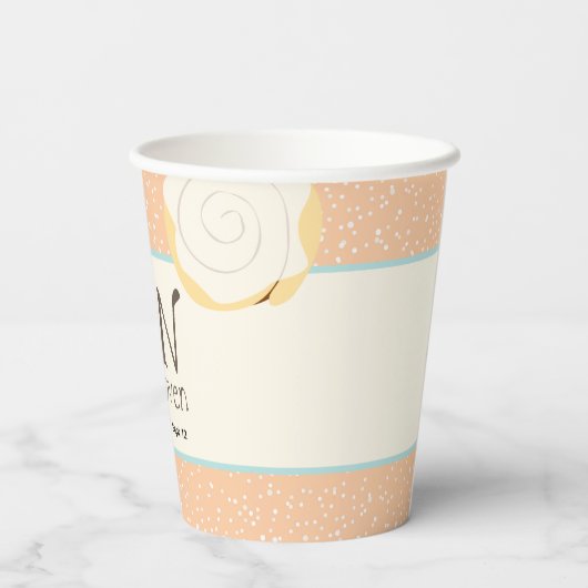 Bun in the Oven Baby Shower 紙コップ (裏面)