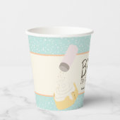 Bun in the Oven Baby Shower 紙コップ (正面)