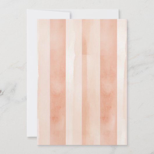 Bun in the Oven Baby Shower Cinnamon Roll Bakery 招待状 (裏面)