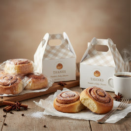 Bun In The Oven Baby Shower Thank You フェイバーボックス