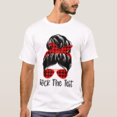 Bun Rock The Test Day 2023 Testing Day May先生 Tシャツ (正面)