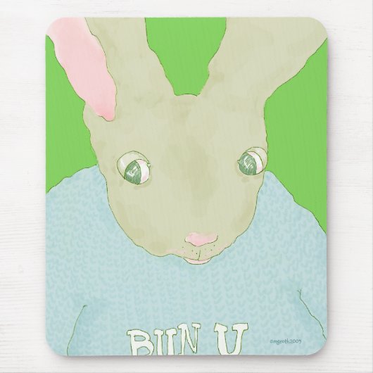 BUN Uの学生 マウスパッド (正面)