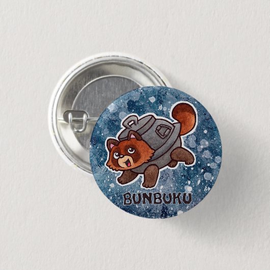 Bunbukuボタン 缶バッジ (正面&裏面)