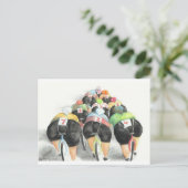 Bunchポストカードのバックエンド、Lyn Hurring著 ポストカード (スタンド正面)