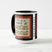 Bunch of おもしろい Hocus Pocus引用文カスタマイズ マグカップ (正面左)