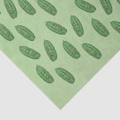 Bunch of Funny Green Pickles Surprised Faces green 薄葉紙 (詳細)