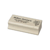 Bunch of Grapes Return Address ラバースタンプ (スタンプ)