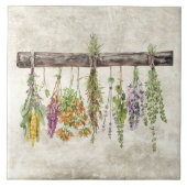 Bunches of Dried Rustic Wildflowers  タイル (正面)