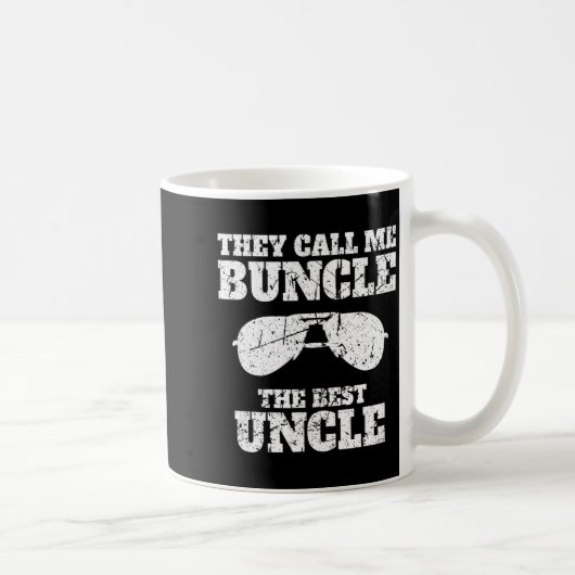 Buncle - They Call Me Buncle - The Uncle Funny コーヒーマグカップ (右)