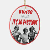 buncoそれはとてもすばらしいです セラミックオーナメント (右)