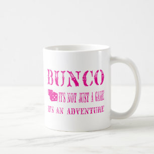 buncoちょうどゲームのピンクのマグ コーヒーマグカップ