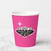 Buncoでおもしろい何が起こるか 紙コップ (正面)