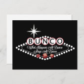 Buncoで何が起こるかBuncoおもしろい ポストカード (正面/裏面)