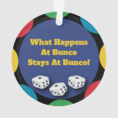 Buncoで起こること オーナメント (裏面)