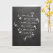 Buncoのすばらしい友人 カード (黄色い花)