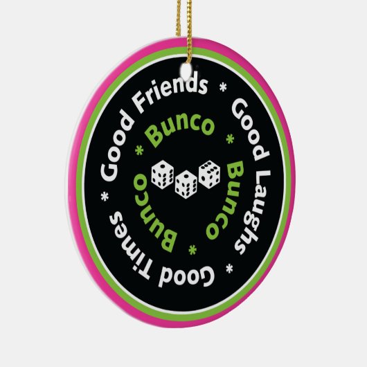 buncoのよい友人のオーナメント セラミックオーナメント (右)
