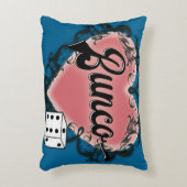 buncoのハートの入れ墨 アクセントクッション (正面(垂直))