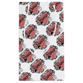 buncoのハートの入れ墨 スモールペーパーバッグ (裏面)