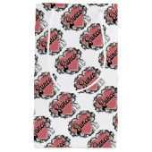 buncoのハートの入れ墨 スモールペーパーバッグ (正面)