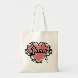 buncoのハートの入れ墨 トートバッグ
