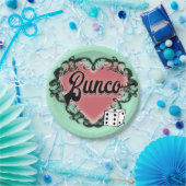 buncoのハートの入れ墨 ペーパープレート (パーティー)