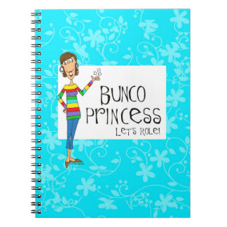 Buncoのプリンセスの螺線形ノート ノートブック