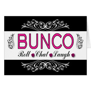 Buncoのロール、雑談、白黒ピンクの笑い