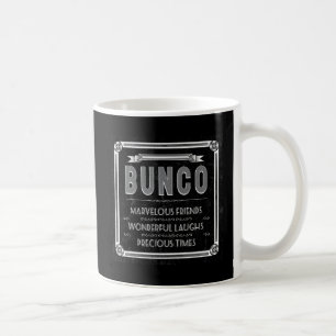 Buncoのヴィンテージのタイポグラフィ コーヒーマグカップ