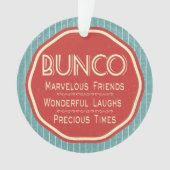 Buncoのヴィンテージの紋章 オーナメント (正面)