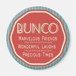 Buncoのヴィンテージの紋章 マグネット