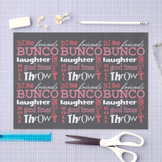 Buncoの入賞したギフトのティッシュ 薄葉紙 (クラフト)