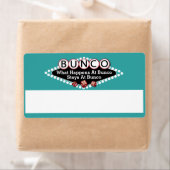 Buncoの名前タグブルーで何が起こるか ラベル (インサイチュ)