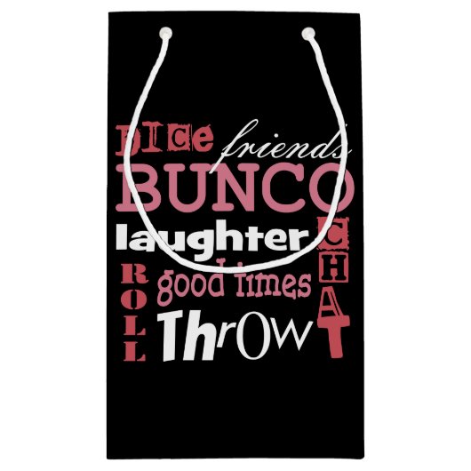 Buncoの地下鉄の芸術 スモールペーパーバッグ (裏面)