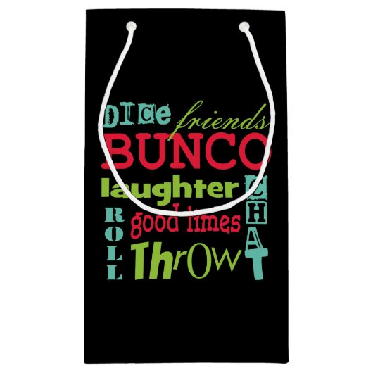 Buncoの地下鉄の芸術 スモールペーパーバッグ (裏面)