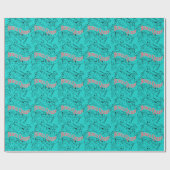 Buncoの女王のヴィンテージのデザイン ラッピングペーパー (フラット)