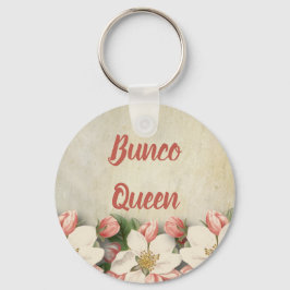 Buncoの女王のヴィンテージの花園 キーホルダー