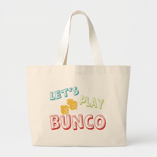 buncoを遊ぼう ラージトートバッグ (正面)