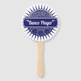 Buncoクールなプレーヤーの幸運なサイコロを保って下さい ハンドファン