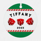 Buncoゲーム収集可能 メタルオーナメント (正面)