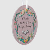 Buncoサイコロズフレンドシッププレーヤーフローラ オーナメント (正面)