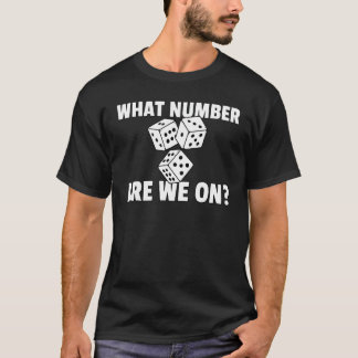 Buncoプレイヤーの人数 Tシャツ