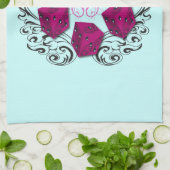 buncoプレーヤーに才能があります キッチンタオル (折り畳み)