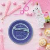 Buncoプレーヤーに才能-水色のスタイル--があります ペーパープレート (パーティー)