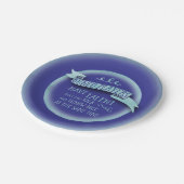 Buncoプレーヤーに才能-水色のスタイル--があります ペーパープレート (アングル)